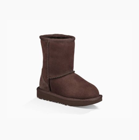 UGG Classic II Chocolate Boots for Toddlers (BLTH93186)